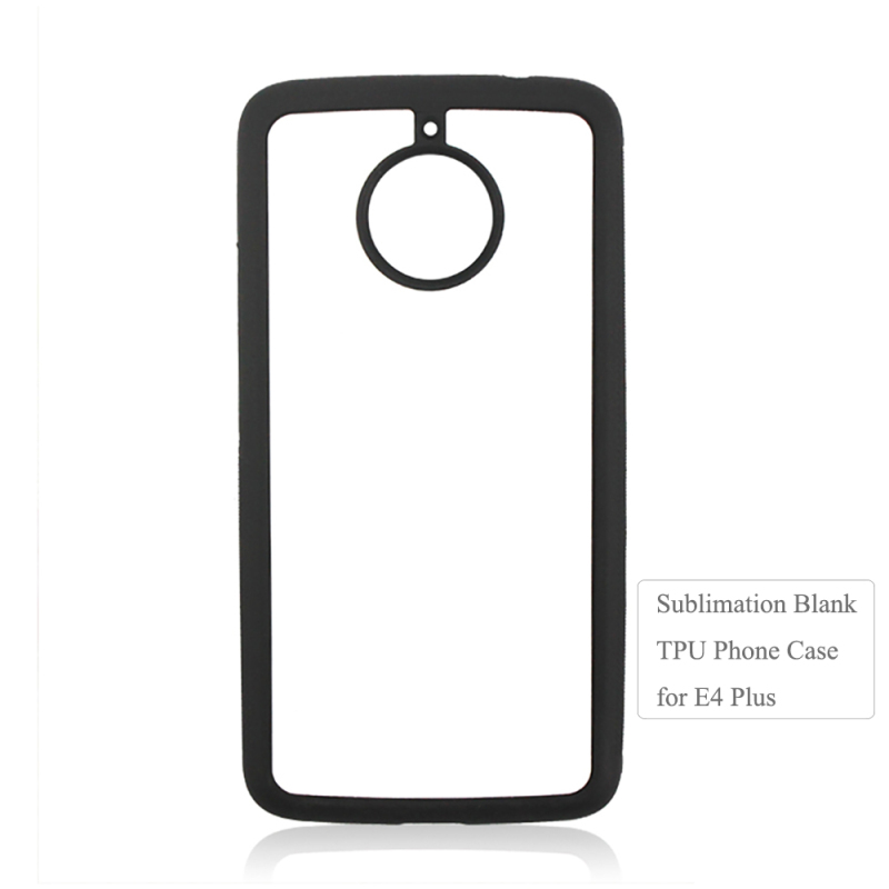 Custom diy sublimation soft tpu blank phone case For Moto E5 Plus