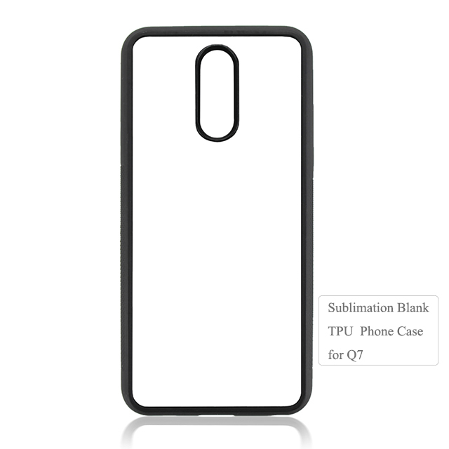 Hot Selling 2D Blank Sublimation Soft TPU Phone Cover for LG Q8 2018