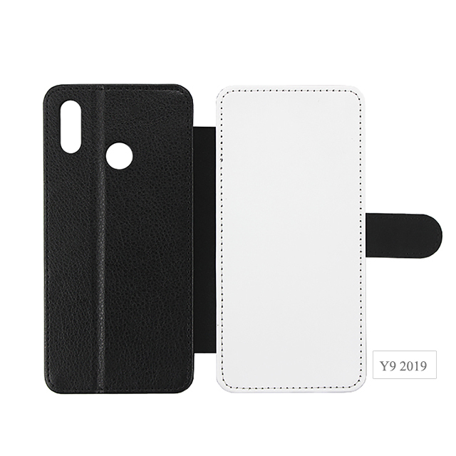 High quality! sublimation flip leather wallet case for Huawei Y9 2019.Y9/2018