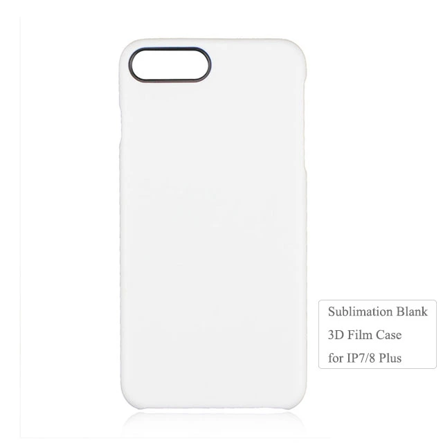 Sublimation 3D Film Phone Case With Black Camera Hole For iPhone X iPhone series