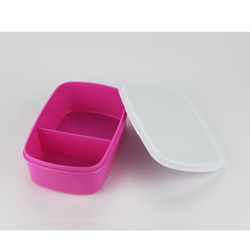 New Arrival DIY Pattern Sublimation Rectangle Lunch Box With inner Box