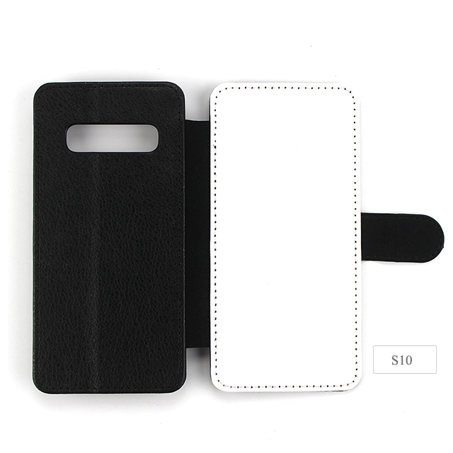 Newly Blank Sublimation PU Leather Phone Case For Sam sung Galaxy S10 Plus