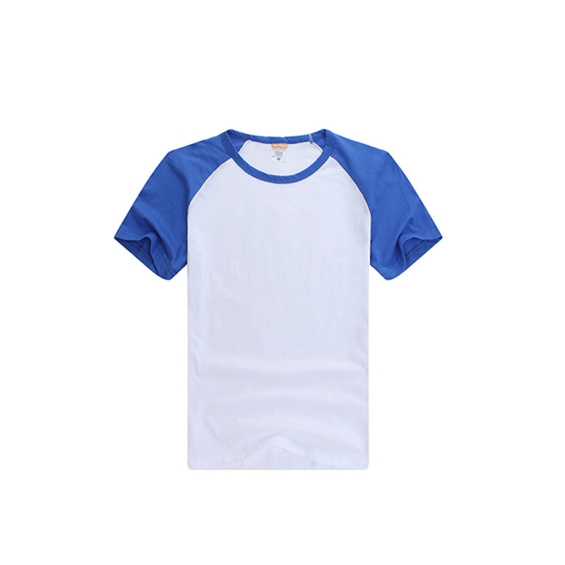 High Quality Blank Sublimation Color Raglan Cotton T-shirt