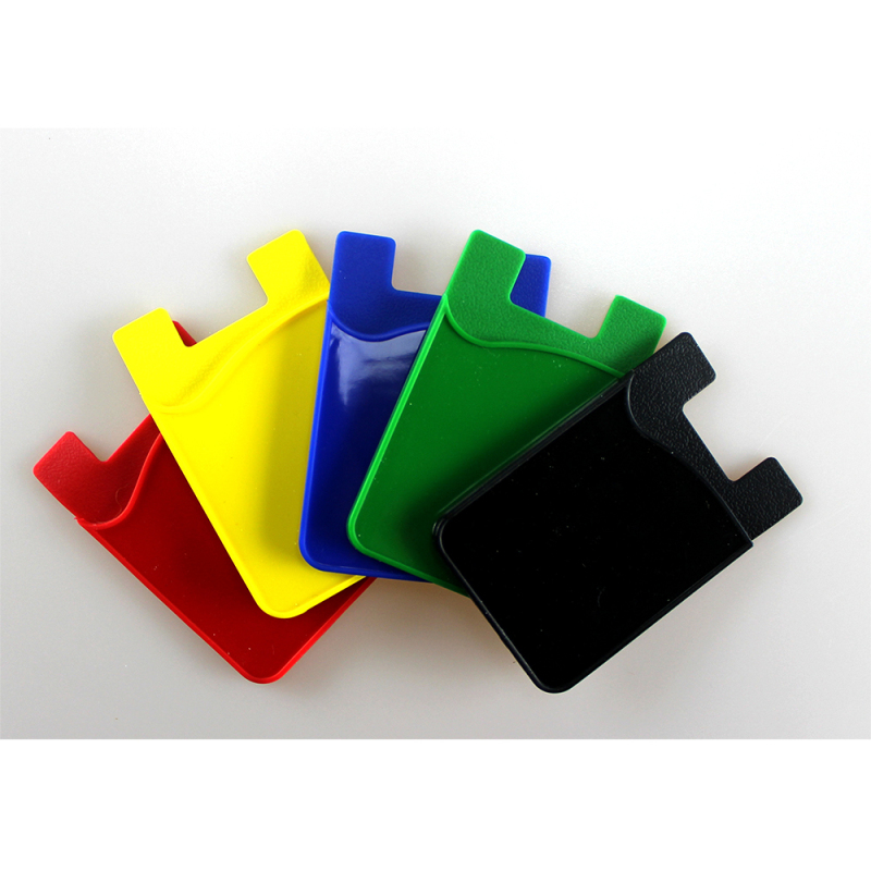 Custom Printing Dye Blank Sublimation Silicon Card Holder