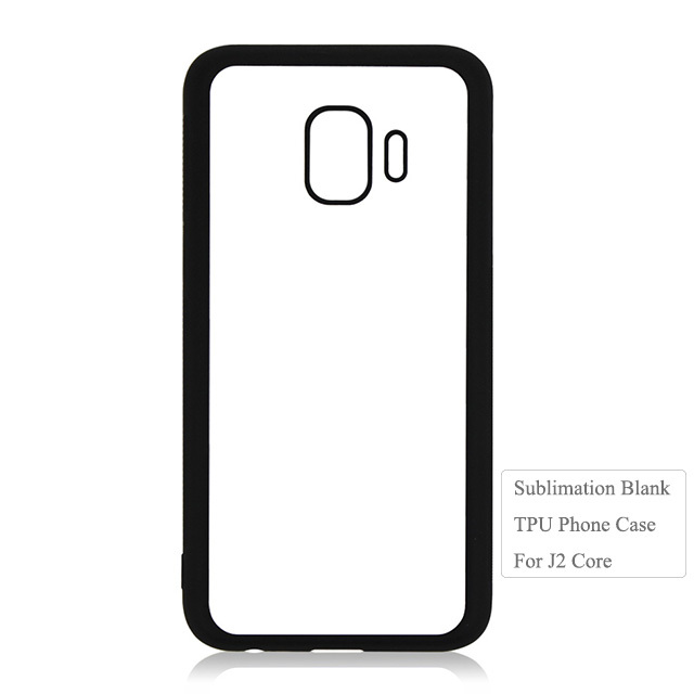 Newly 2D Heat Transfer Blank TPU Phone Case For Sam sung J2 Core