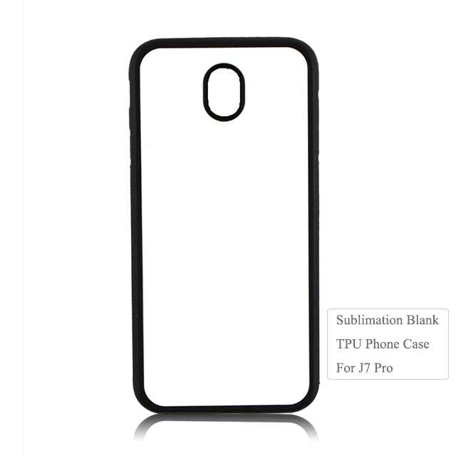 Factory Wholesale 2D Flexible Sublimation Phone Case For Sam sung J7 2018