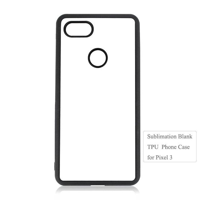 Wholesales Sublimation Blank Flexible TPU Phone Case For Google Pixel 3