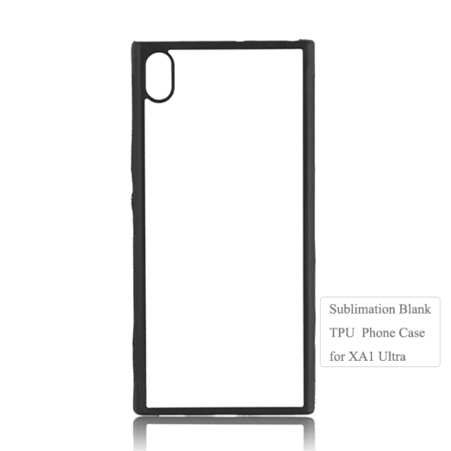 Custom Design Blank 2D Sfot TPU Sublimation Phone case for Sony XA1