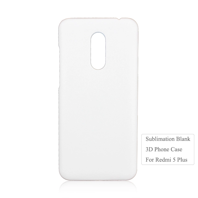 Custom 3D Blank Hard Plastic Phone Case For Xiaomi Redmi 5 .6 Serise