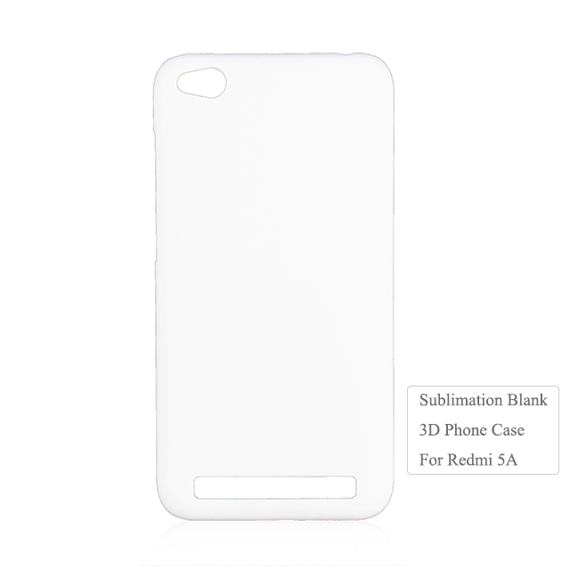 3D Sublimation Blank Hard Plastic Phone Case For Xiaomi Redmi 5 Plus