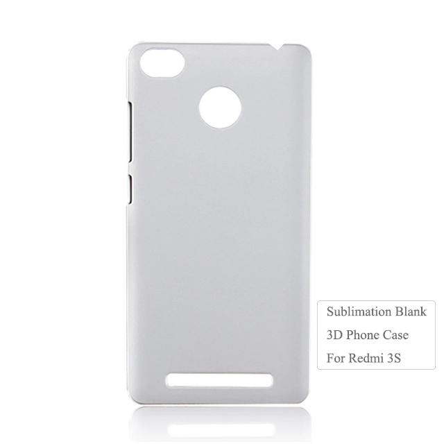 DIY 3D Blank Hard Plastic Phone Case For Xiaomi Redmi 3.Redmi 4 Serise