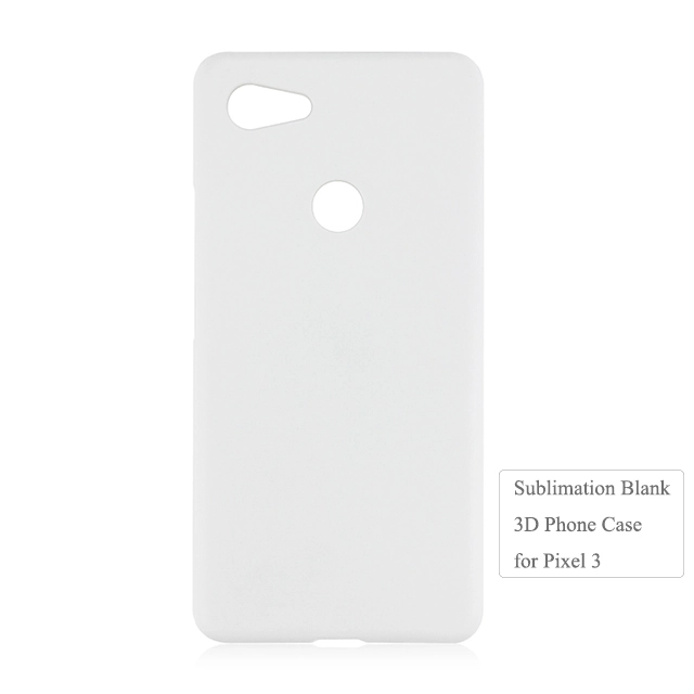 DIY Heat Transfer Blank 3D Plastic Mobile Phone Case For Google Pixel 3