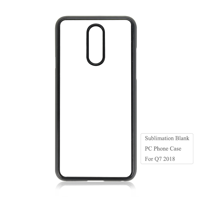Customized Design 2D Plastic Blank Phone Case For LG Q8 2018