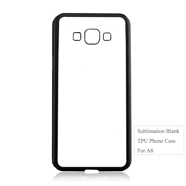 New Arrival Sublimation Custom 2D TPU Cellphone Case For Sam sung A8S