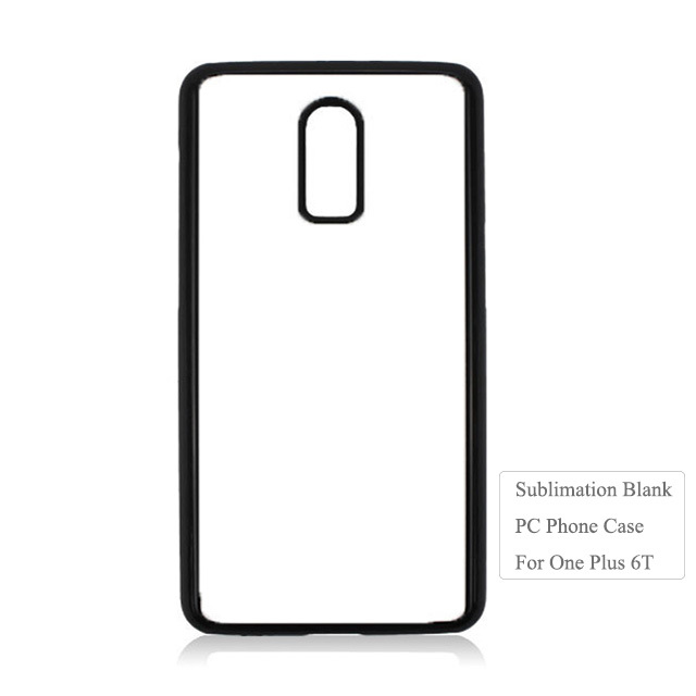 Personality 2D Plastic Heat Transfer Phone Case For One Plus 6T