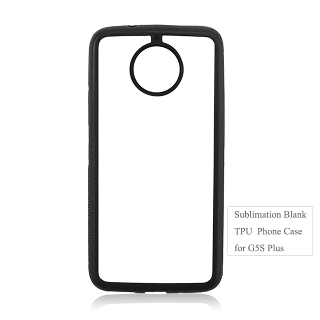 2D Flexible TPU Sublimation Blank Phone Case for Moto G7