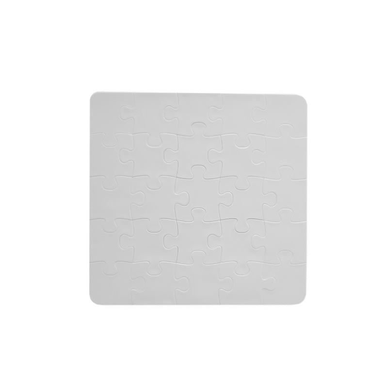 Custom DIY Sublimation Blank Polymer Jigsaw Puzzle Square With Three Size
