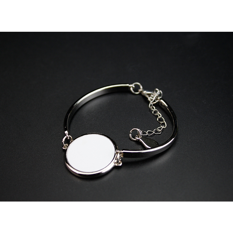 Blank Fashionable Sublimation round shape bracelet