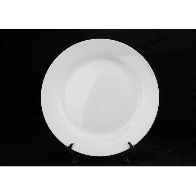 10" sublimation blank ceramic plate tray and dishes plates for dinner food