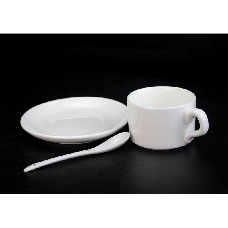 High Quality Sublimation White Blank 4oz Coffee Ceramic Mug Set