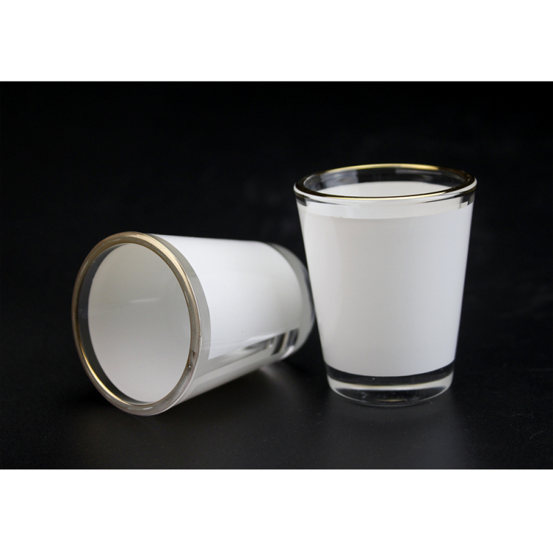 Custom Design Sublimation Blank 1.5oz Short Wine Glass Mug
