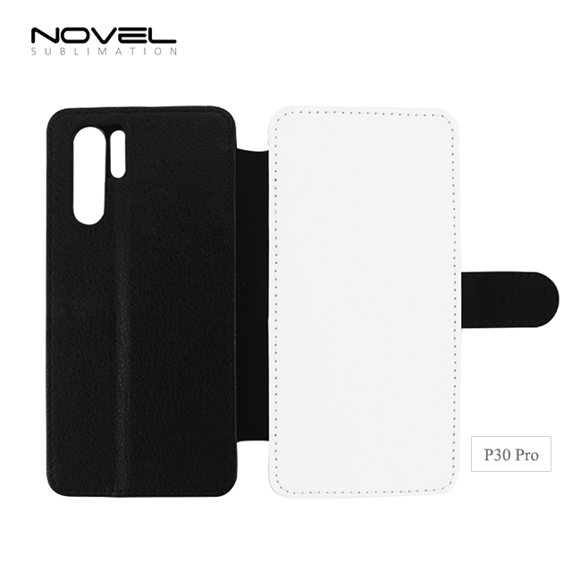Personality Blank Sublimation PU Leather Phone Cover For Huawei P30