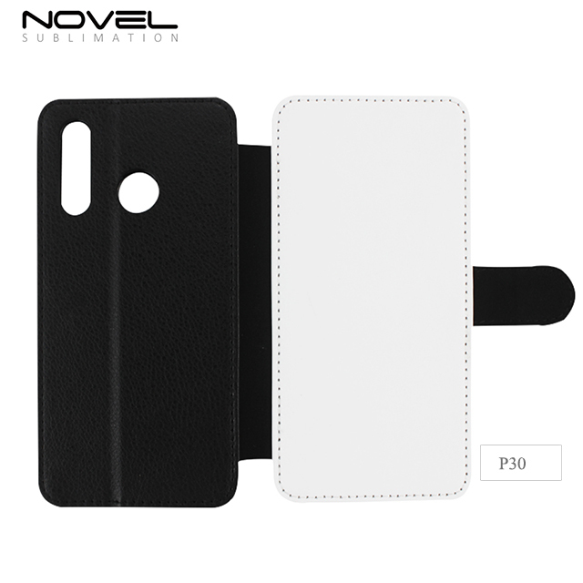 2D Sublimation PU Leather Phone Back Cover For Huawei P30 Pro