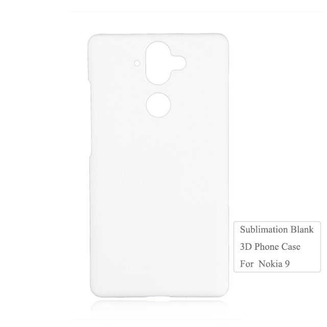 Custom Designs 3D Plastic Blank Phone Shell For Nokia 9 Pure