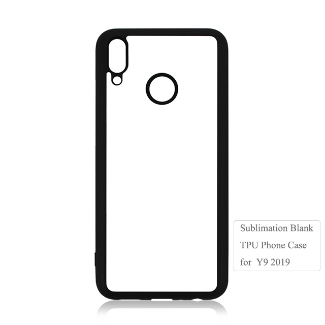 High Quality Custom Blank 2D Tpu Phone Back Cover For Huawei Y7 2019