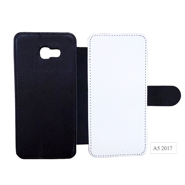 Double Protection Blank Sublimation Leather Phone Case For Sam sung A5 2018