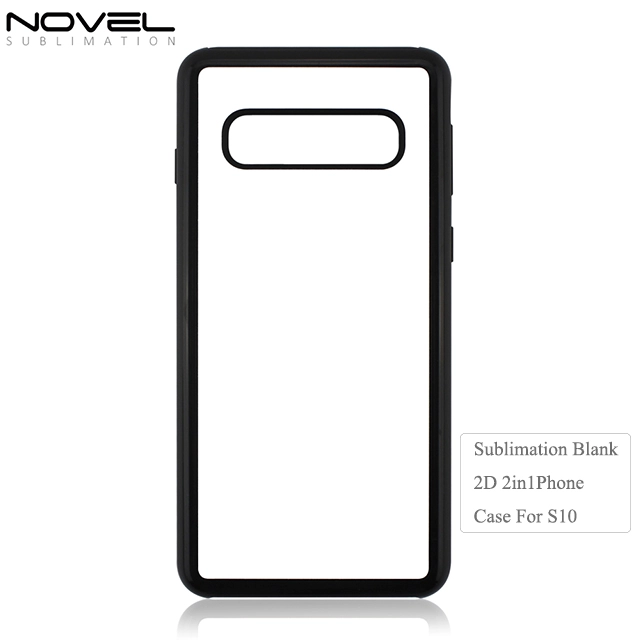 Newly Double 2D 2IN1 Sublimation Blank Phone Case For Galaxy S10