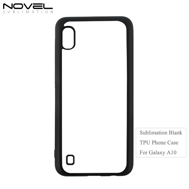 New Arrival 2D Soft Rubber Heat Transfer Blank Phone Case For Galaxy A10