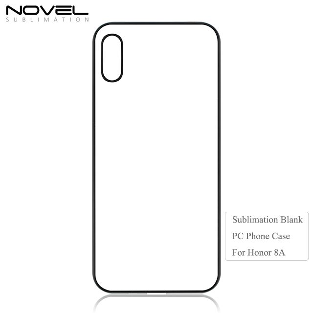 Newly 2D PC Sublimation Blank Back Phone Cover For Huawei Honor 8A