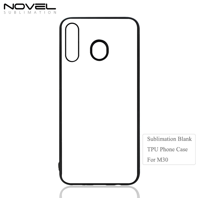 High Quality New 2D Sublimation Blank TPU Phone Case For Sam sung M30
