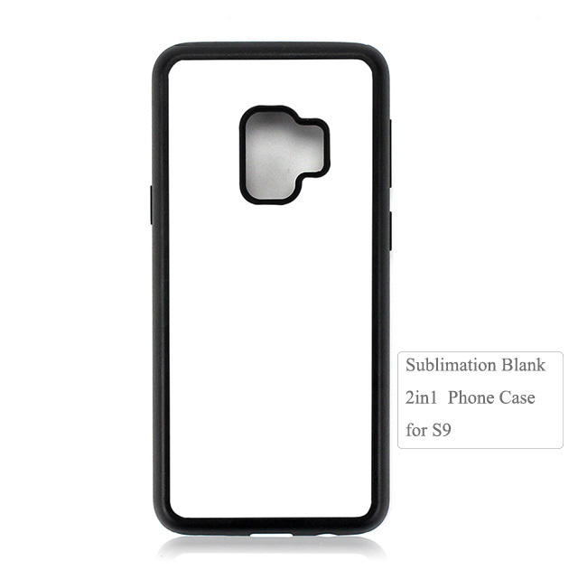 High Quality 2D 2IN1 Sublimation Blank Phone Back Case For Galaxy S10 Plus