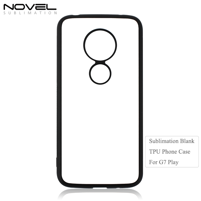 New Arrival 2D Heat Transfer TPU Back Phone Cover For Moto G7 Power