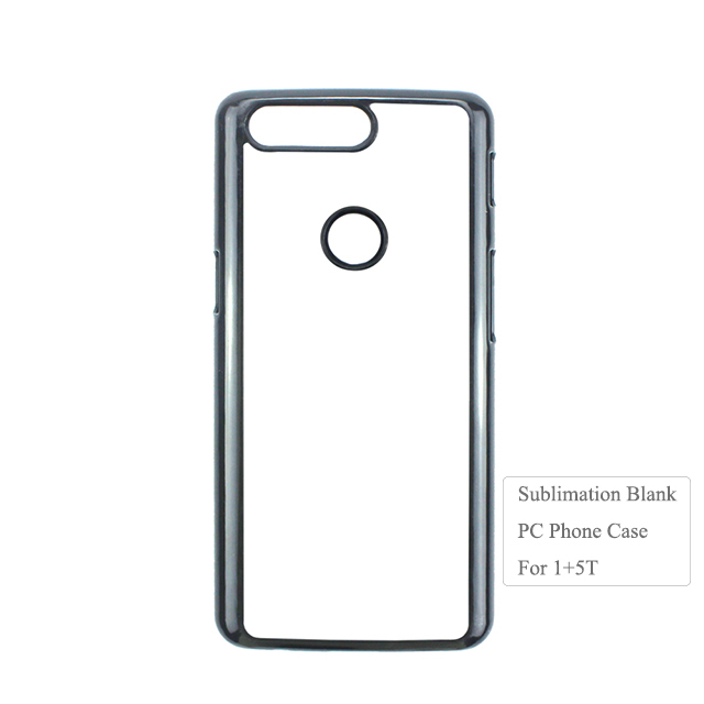 High Quality 2D Plastic Heat Transfer Phone Case For One Plus 5