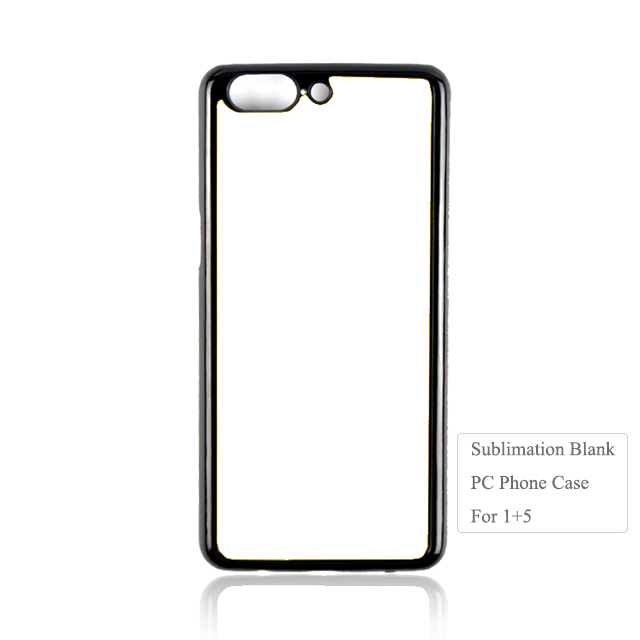 High Quality 2D Plastic Heat Transfer Phone Case For One Plus 5