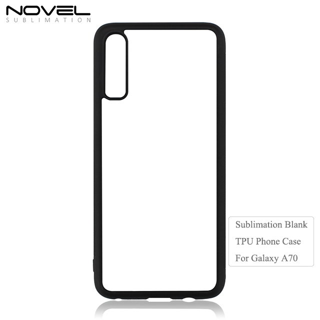 Personality DIY Sublimation Blank 2D TPU Phone Case For Galaxy A70