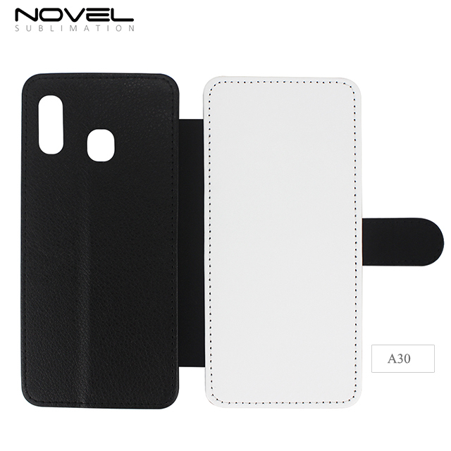 Custom Cellphone Blank 2D Sublimation PU Leather Case For Sam sung Galaxy A30