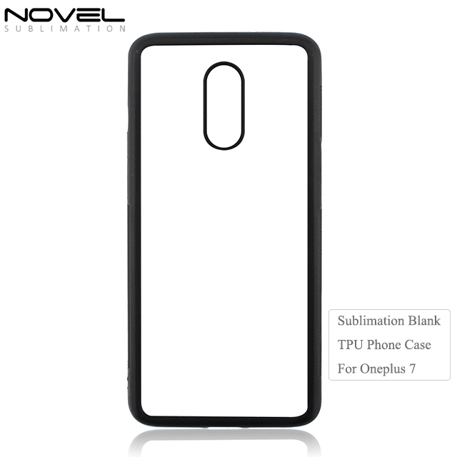 2D Flexible TPU Sublimation Blank Phone case for Oneplus 7