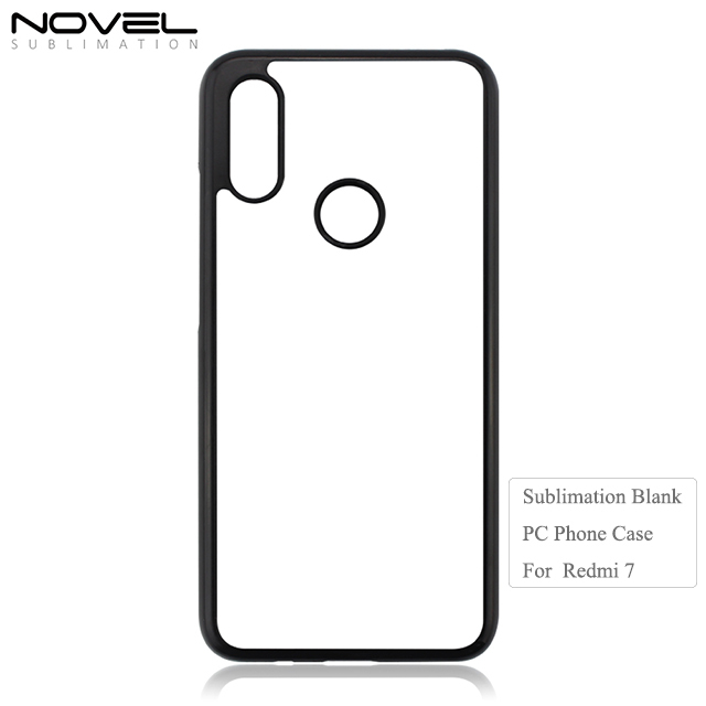 Hot Selling 2D hard PC Blank Phone Case For Redmi 7