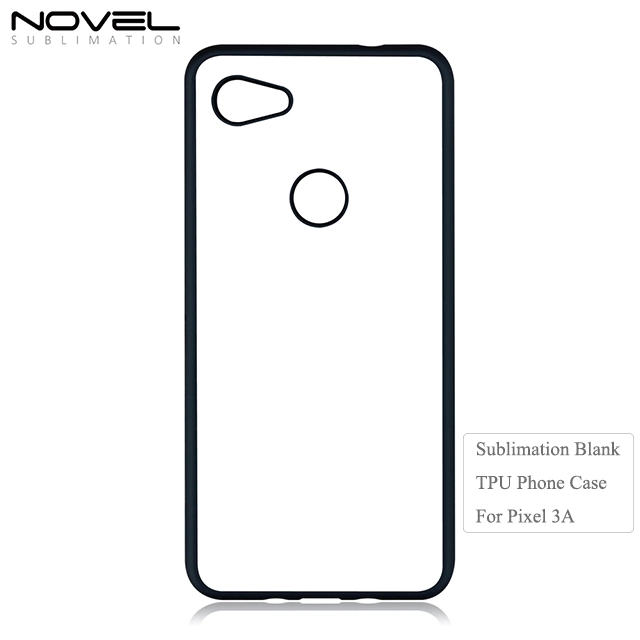 2D DIY Sublimation Blank Flexible TPU Phone Case For Google Pixel 3A