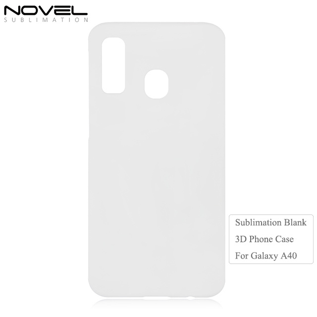 Personality 3D Blank Sublimation Back Phone Cover Case For Galaxy A40