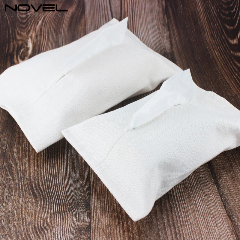 New Arrival Personality DIY Blank Sublimation Linen Tissue Box
