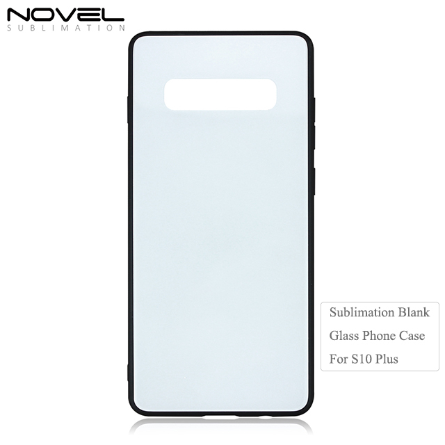 High Quality 2D Sublimation Blank TPU Glass Phone Case For Sam sung S10