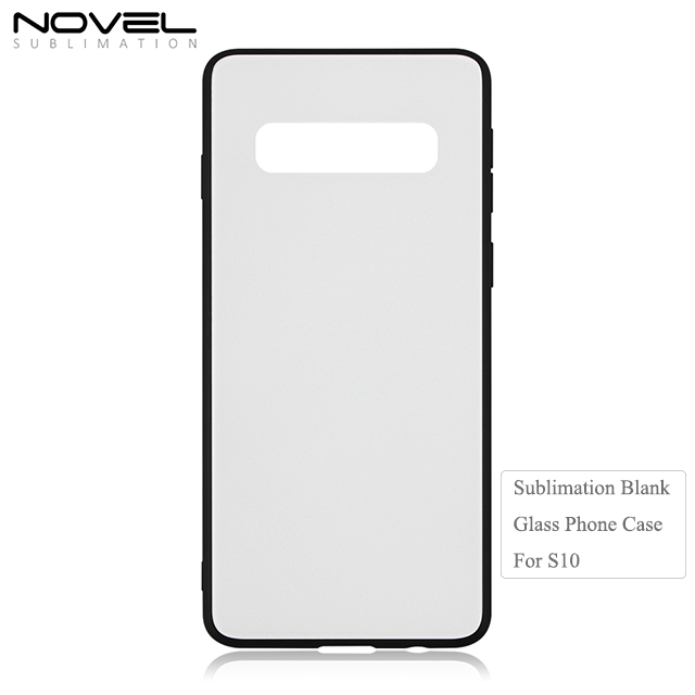New Arrival 2D Sublimation Blank TPU Glass Phone Case For Sam sung S10e
