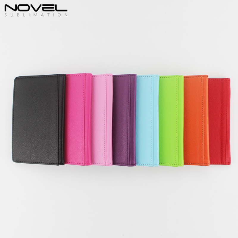 Custom Printing Sublimation Blank PU Leather Passport Cover