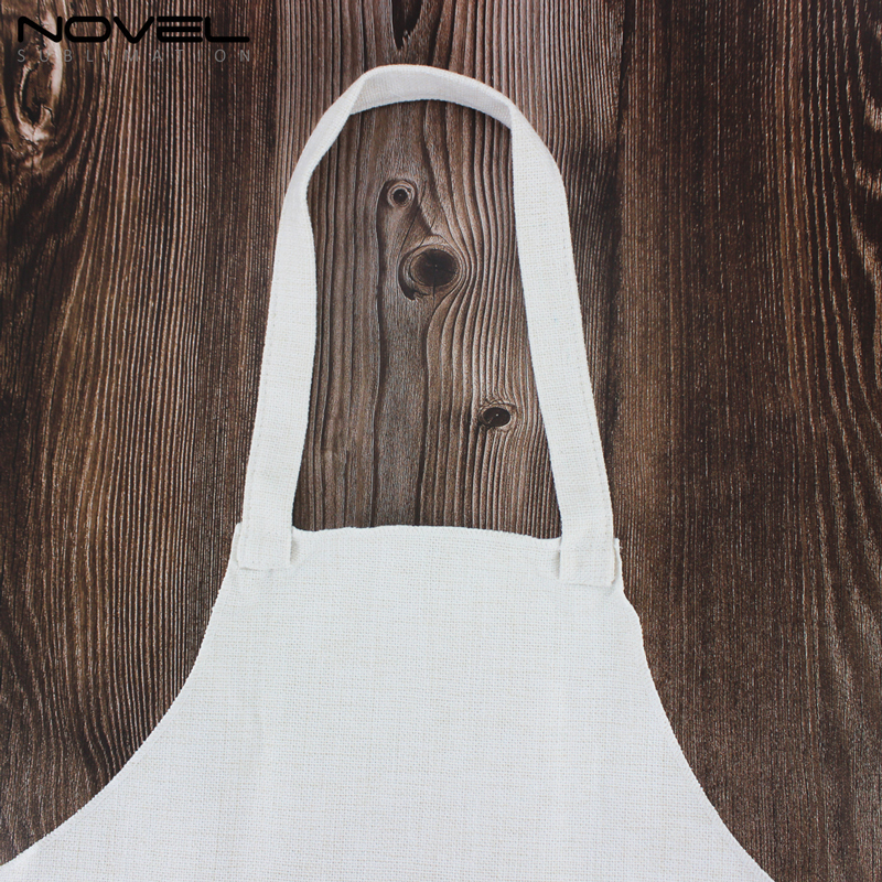 New Arrival Custom Printing Blank Sublimation Linen Apron for Child