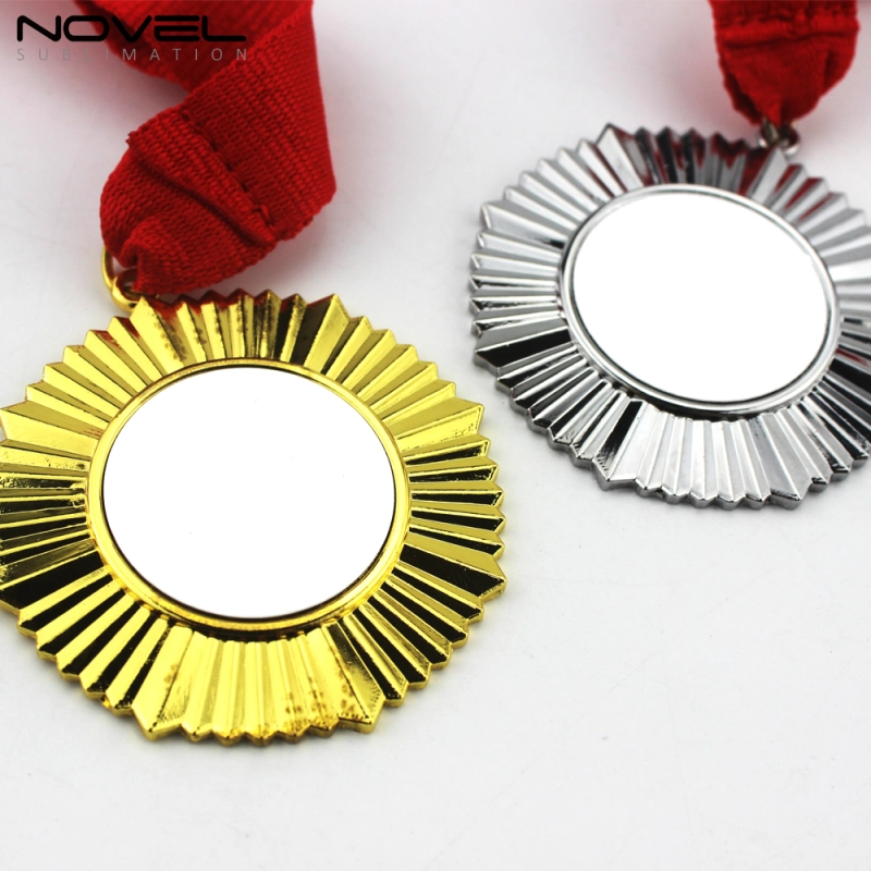 Custom Zinc Alloy Metal Souvenir Sublimation Bronze Blank Awards Badge